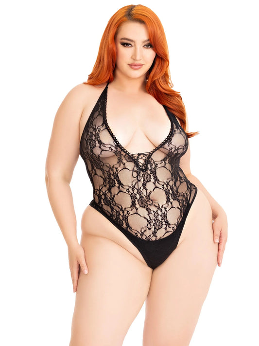 Wild Dreams Lace Teddy - Plus Size