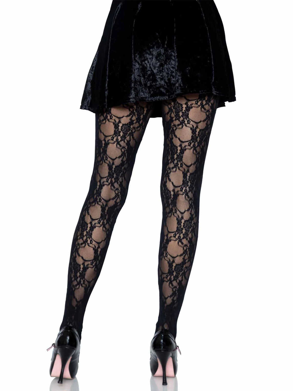 Tori Floral Lace Tights