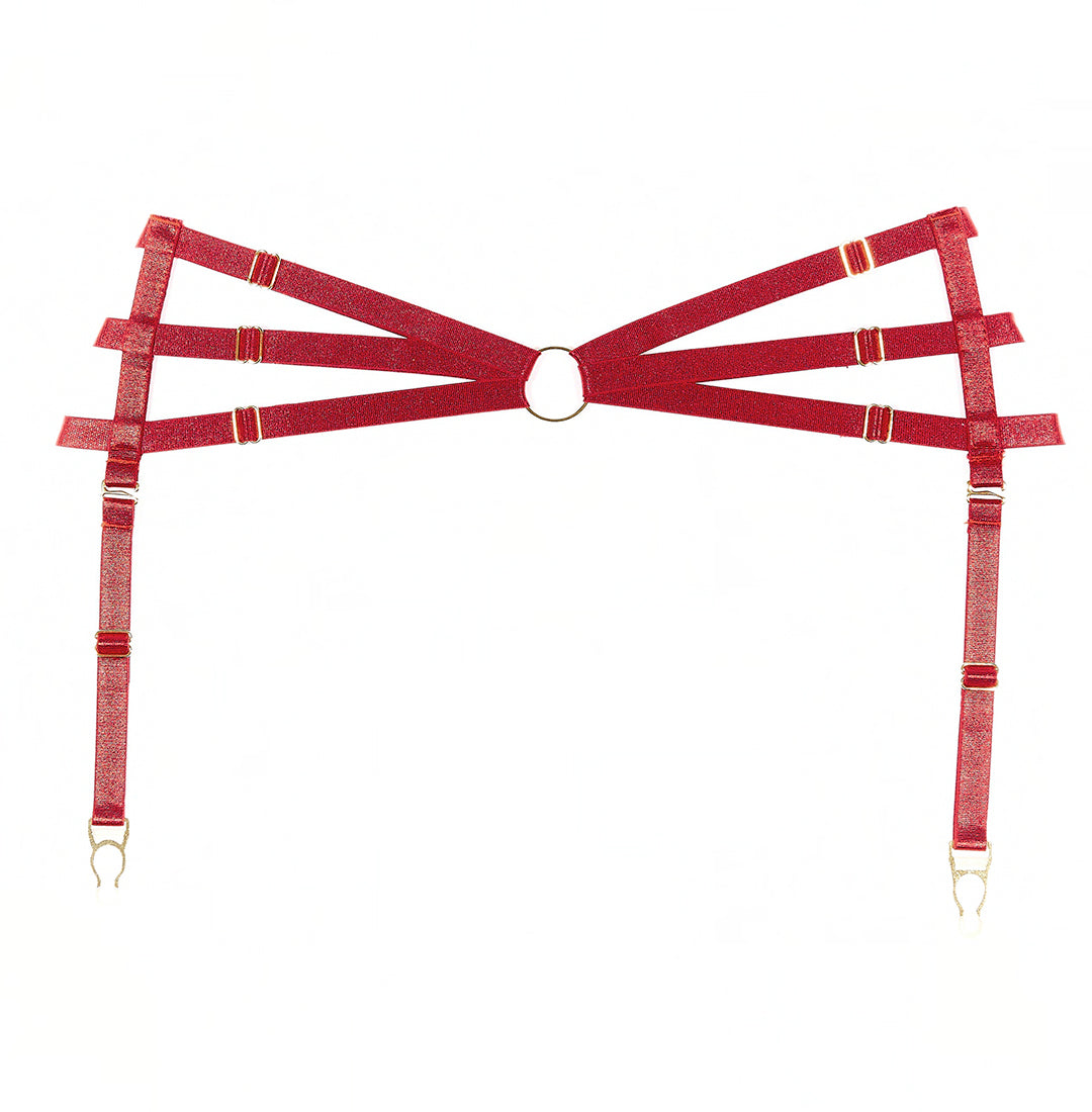 Femme Fatale Harness - Red