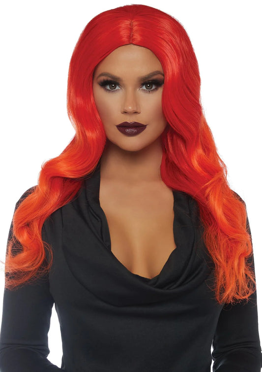 24" Long Wavy Ombre Wig