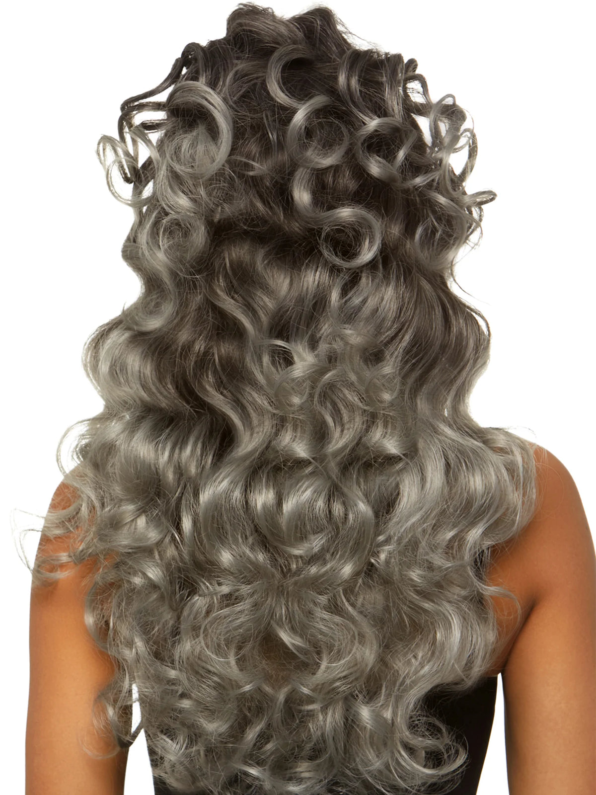 24" Long Curly Ponytail Wig