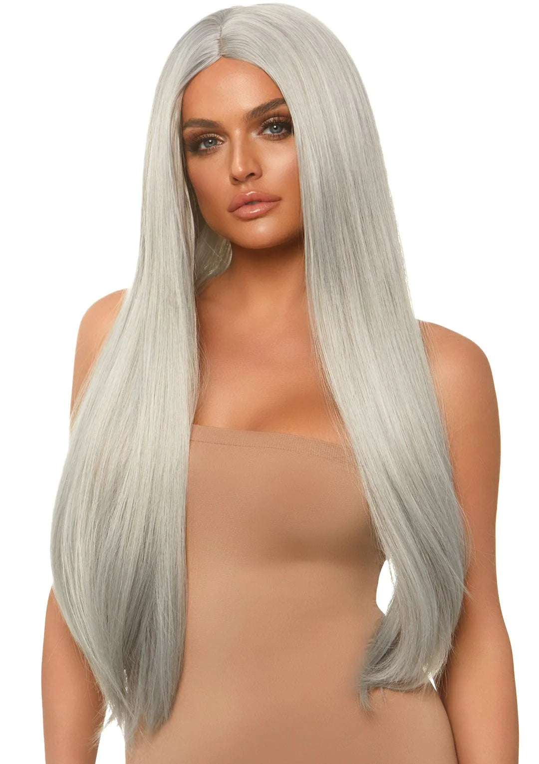 33in Long Straight Center Part Wig