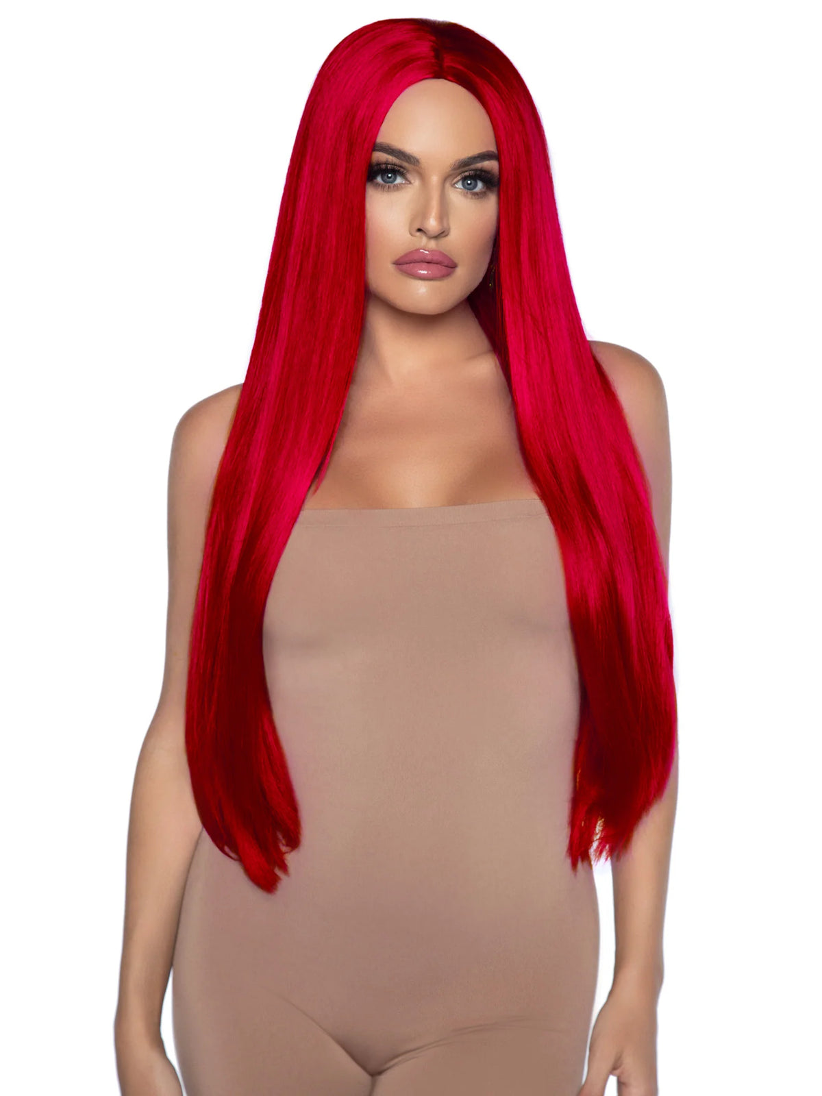 33in Long Straight Center Part Wig