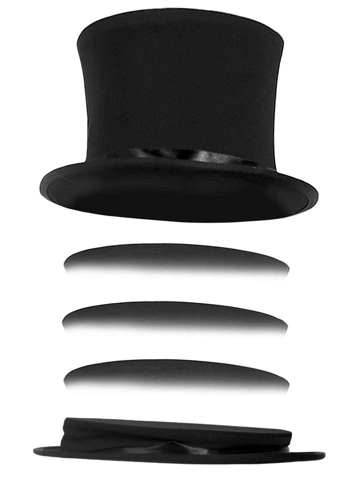 Deluxe Collapsible Top Hat