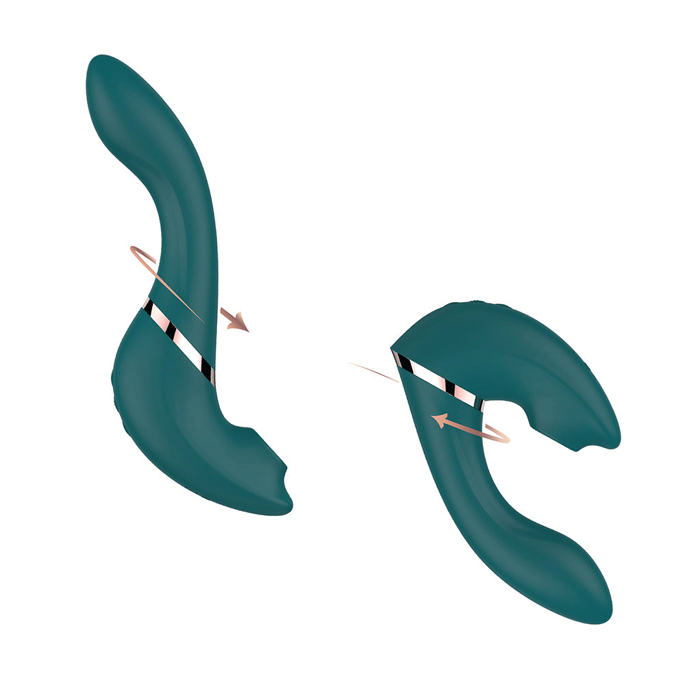 The Monarch Swan Teal