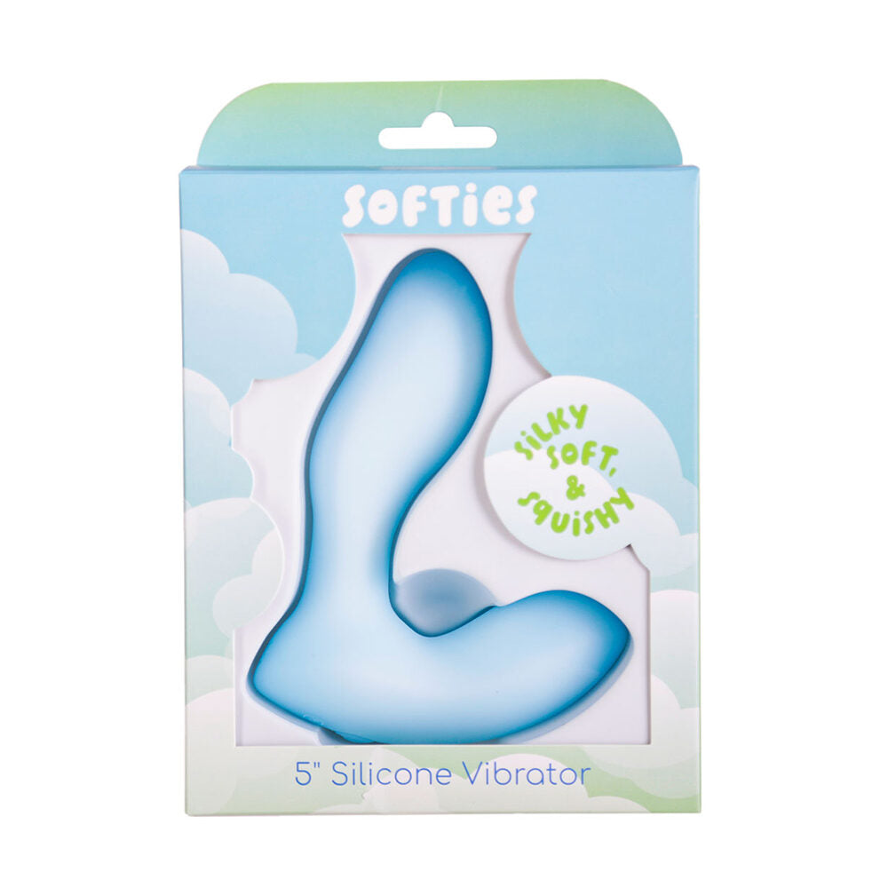 5" Softies Silicone Vibe Blue