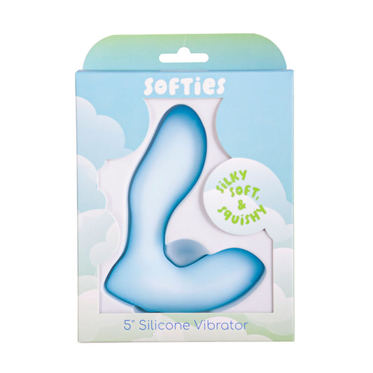 5" Softies Silicone Vibe Blue