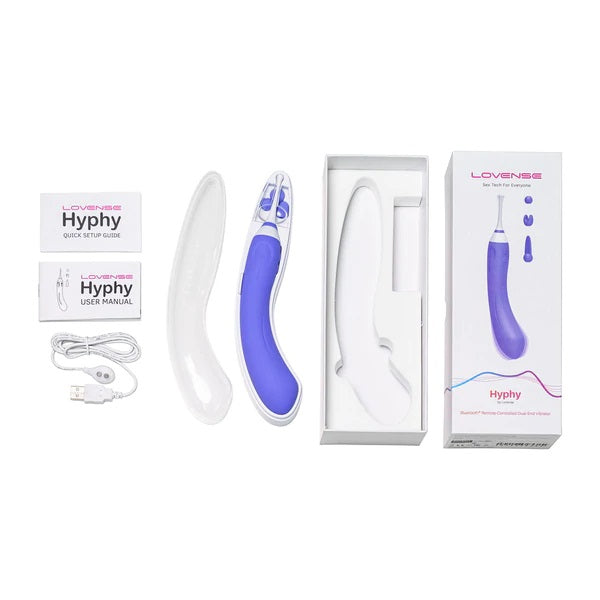 Hyphy Dual End Vibrator Purple