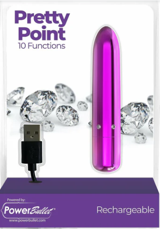 Pretty Point 4” Bullet Purple