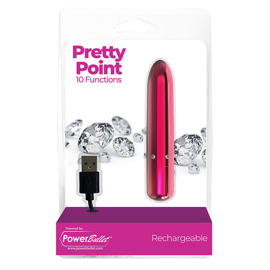 Pretty Point 4” Bullet Pink