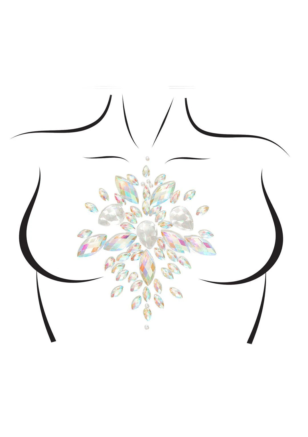 Celestial Adhesive Body Jewels Sticker