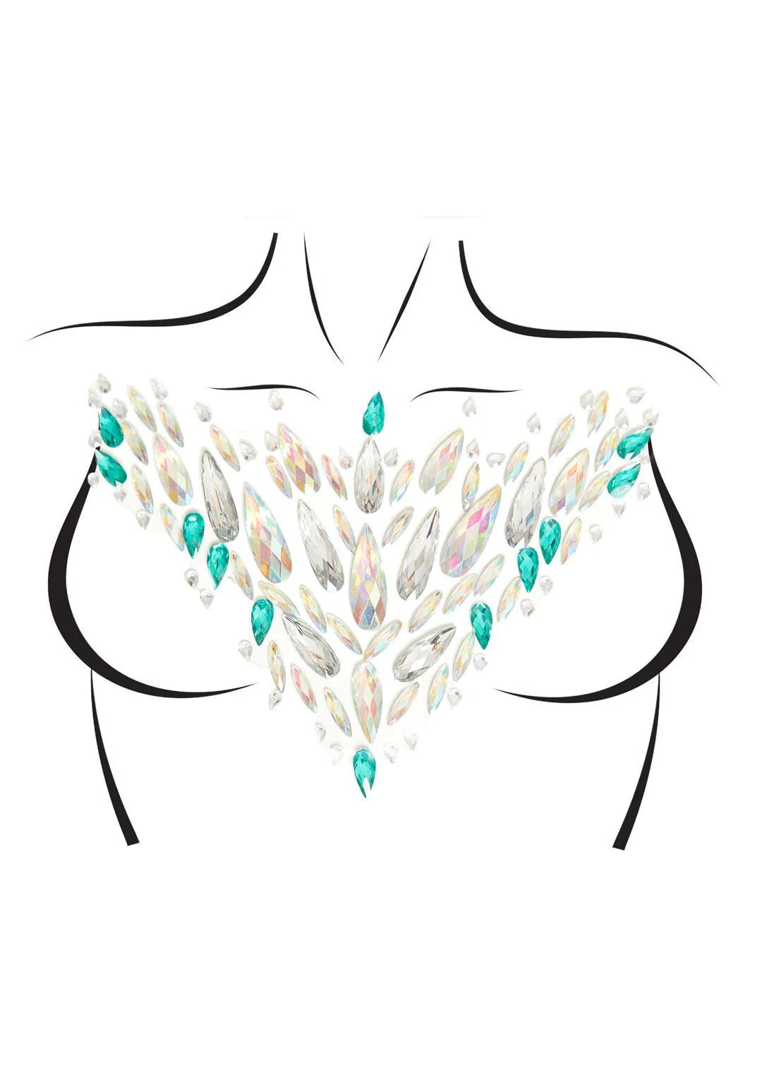 Ceres Adhesive Body Jewel Sticker
