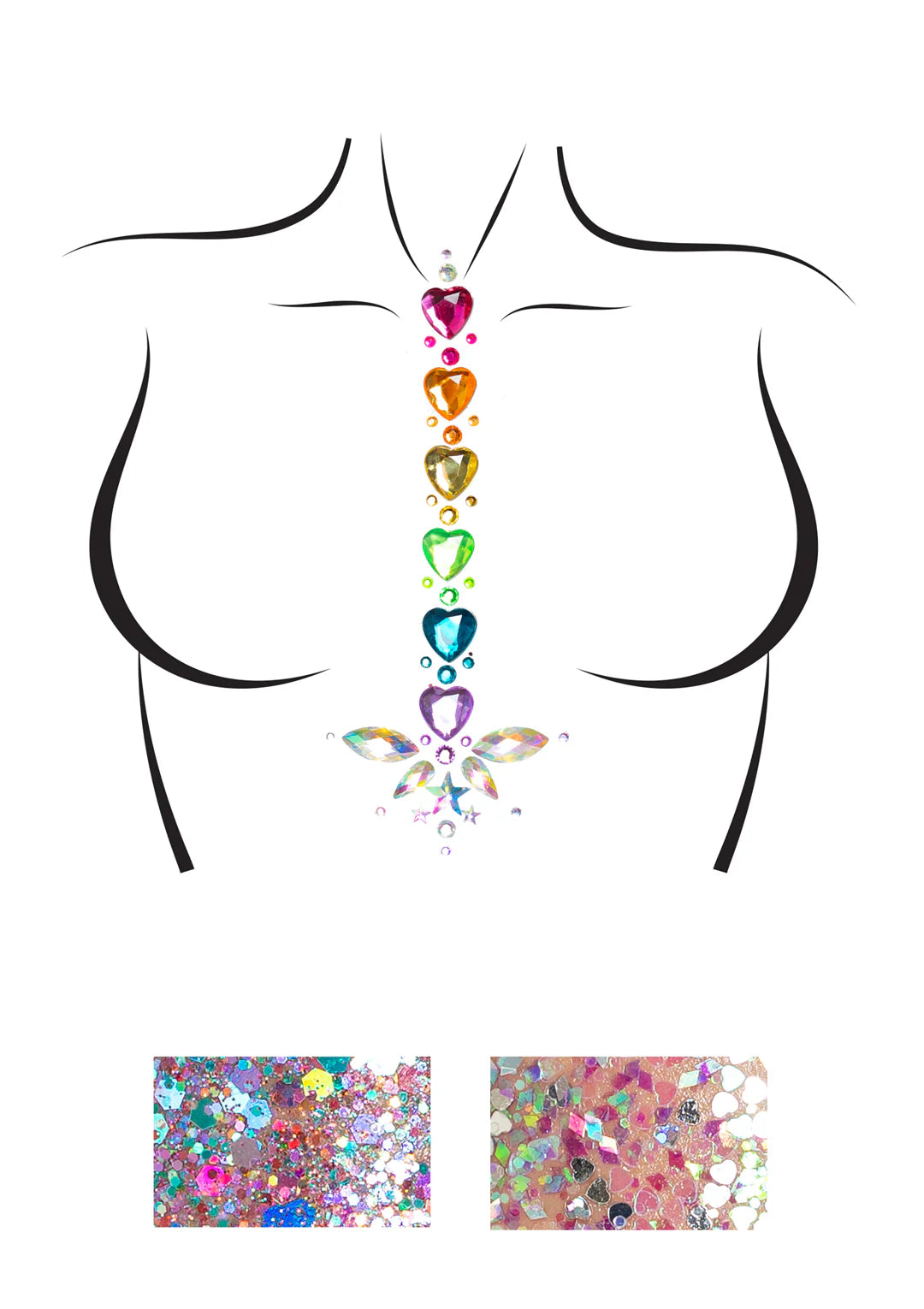 Adore Jewels Sticker & Body Glitter