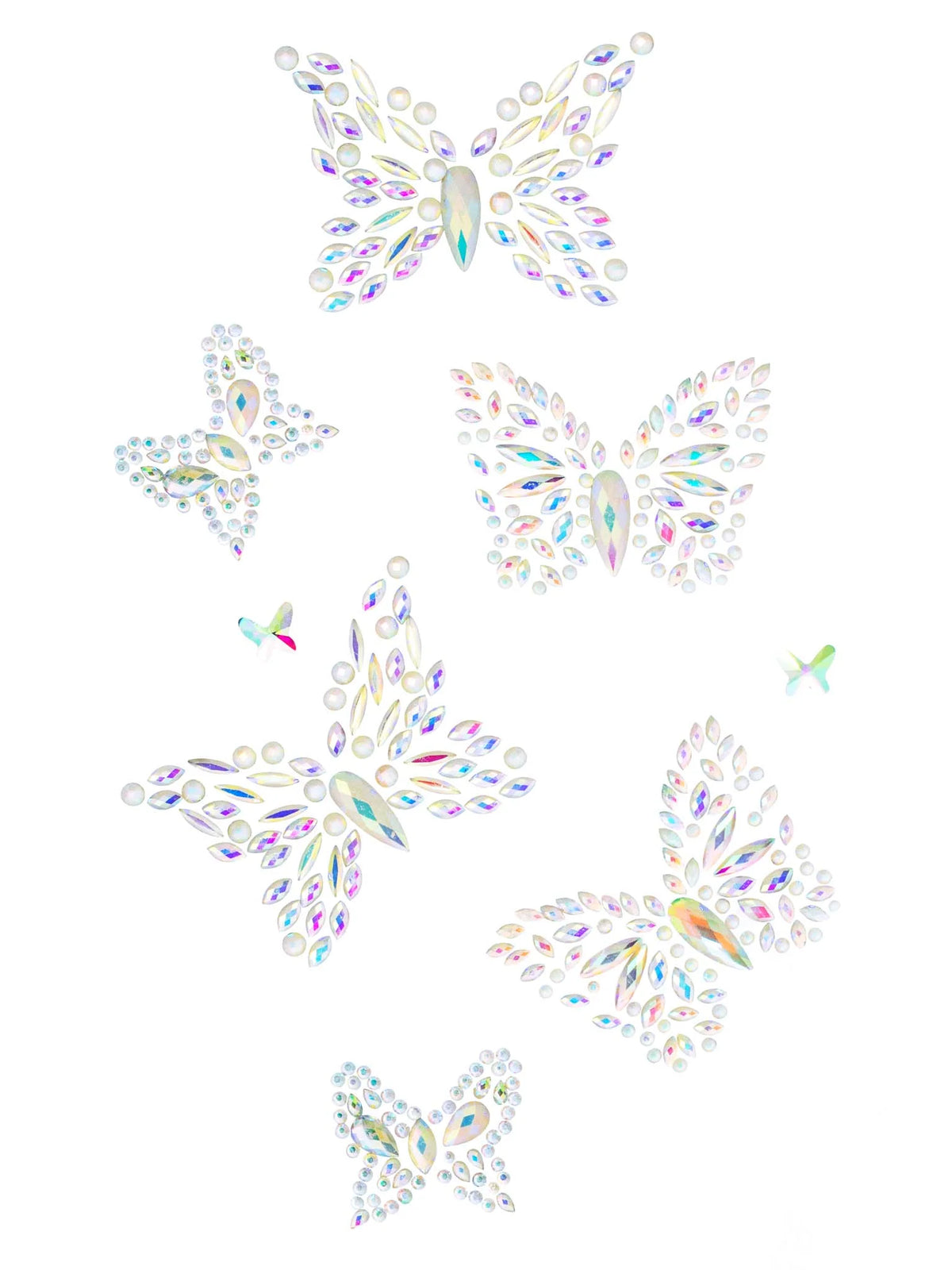 Aurelia Adhesive Glow In The Dark Body Jewels Sticker
