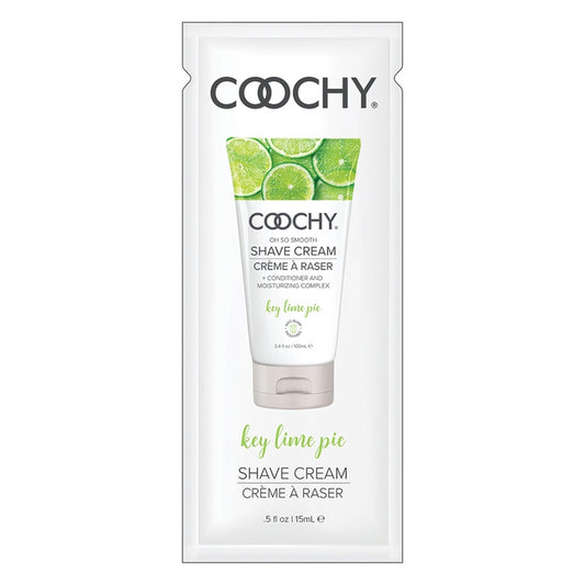 15 ml Coochy Shave Cream Key Lime Pie Foil