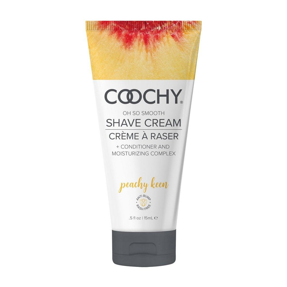 0.5 oz Coochy Shave Cream Peachy Keen