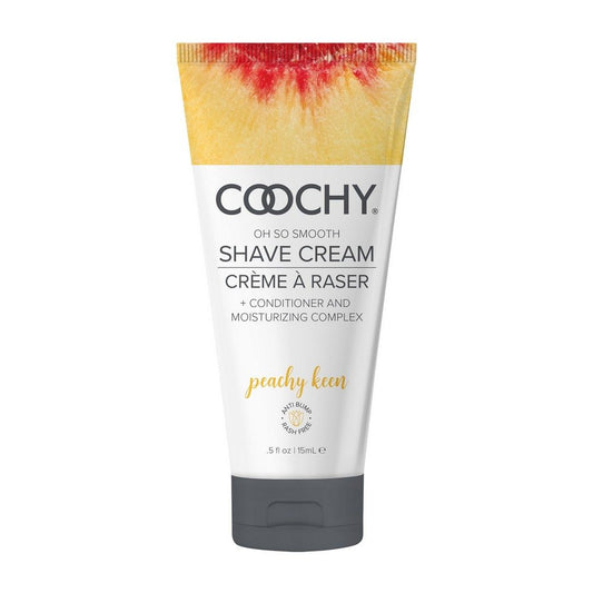 0.5 oz Coochy Shave Cream Peachy Keen