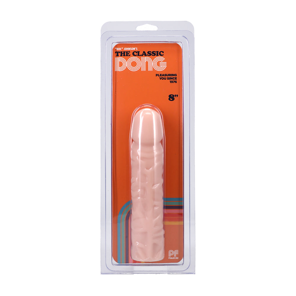 The Classic Dong - 8 Inch - Cream