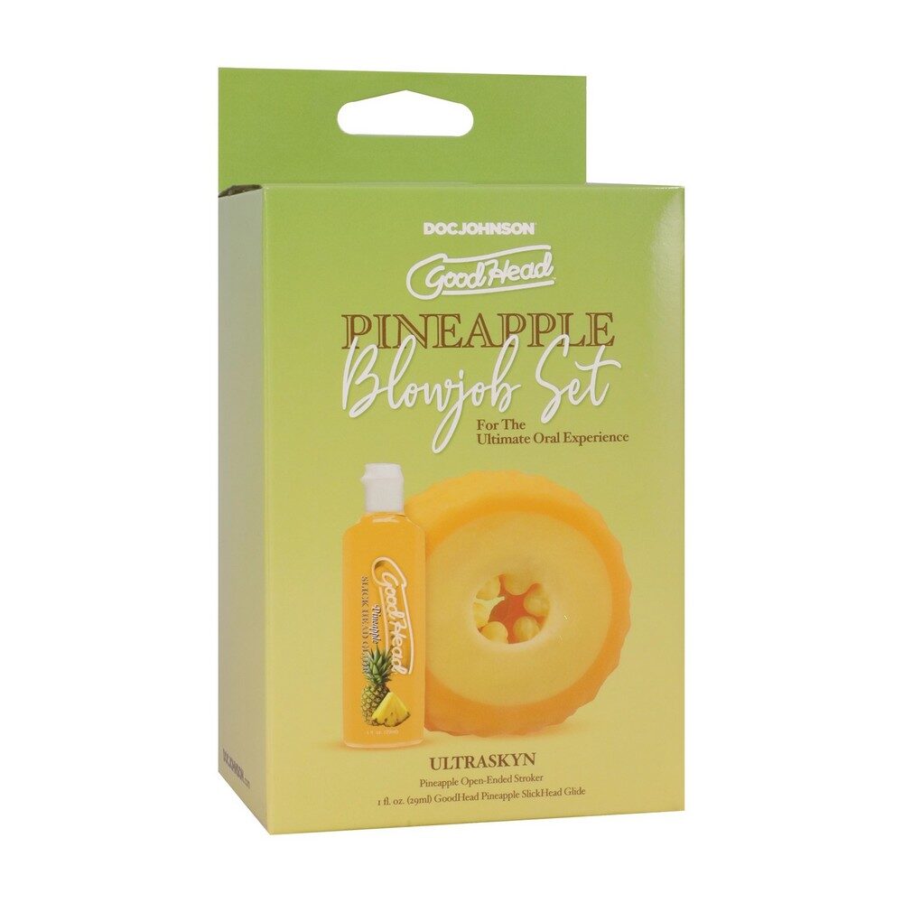 GoodHead Pineapple Blow Job Set