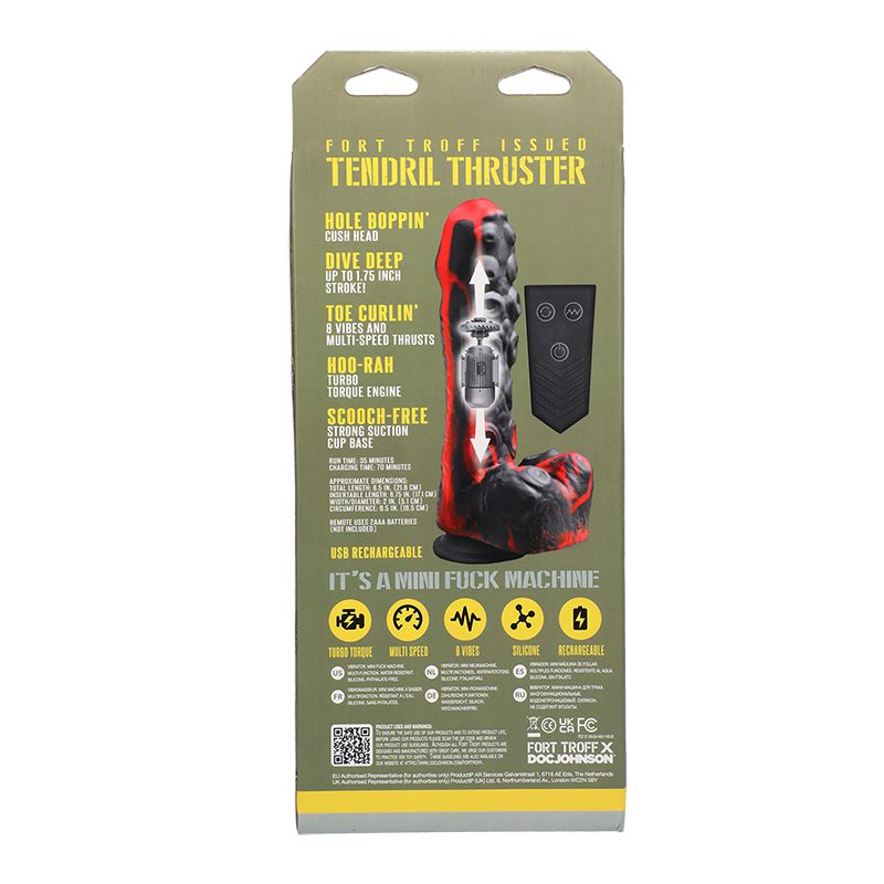 Fort Troff Tendril Thruster Fuck Machine Red
