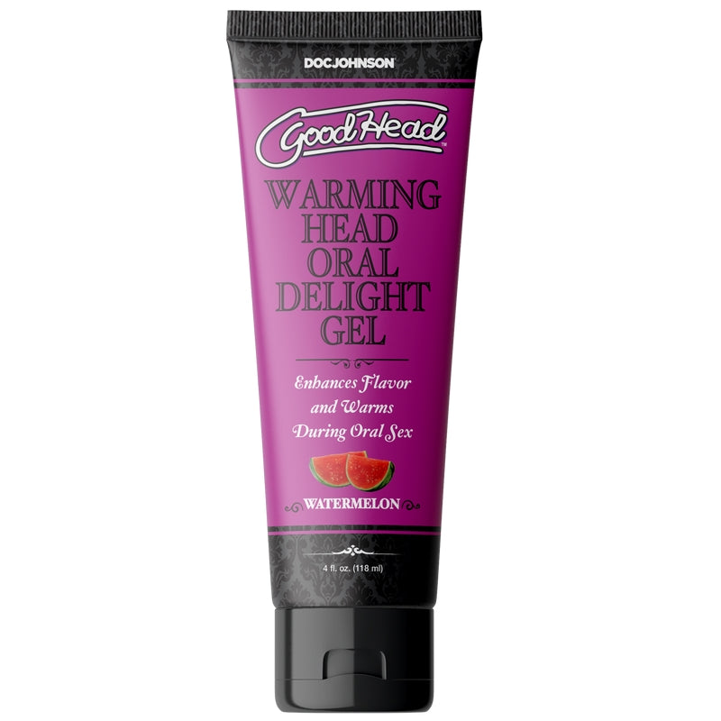 4 oz GoodHead Warming Gel Watermelon