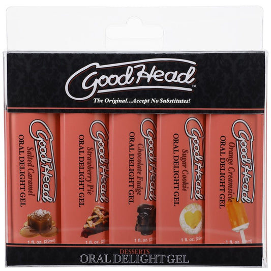 GoodHead - Oral Delight Gel - Desserts - 5 Pack - 1 fl. oz.