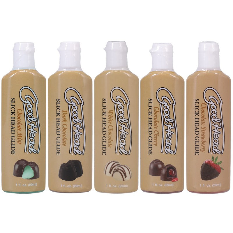 GoodHead Slick Head Glide 5 Pack Chocolate