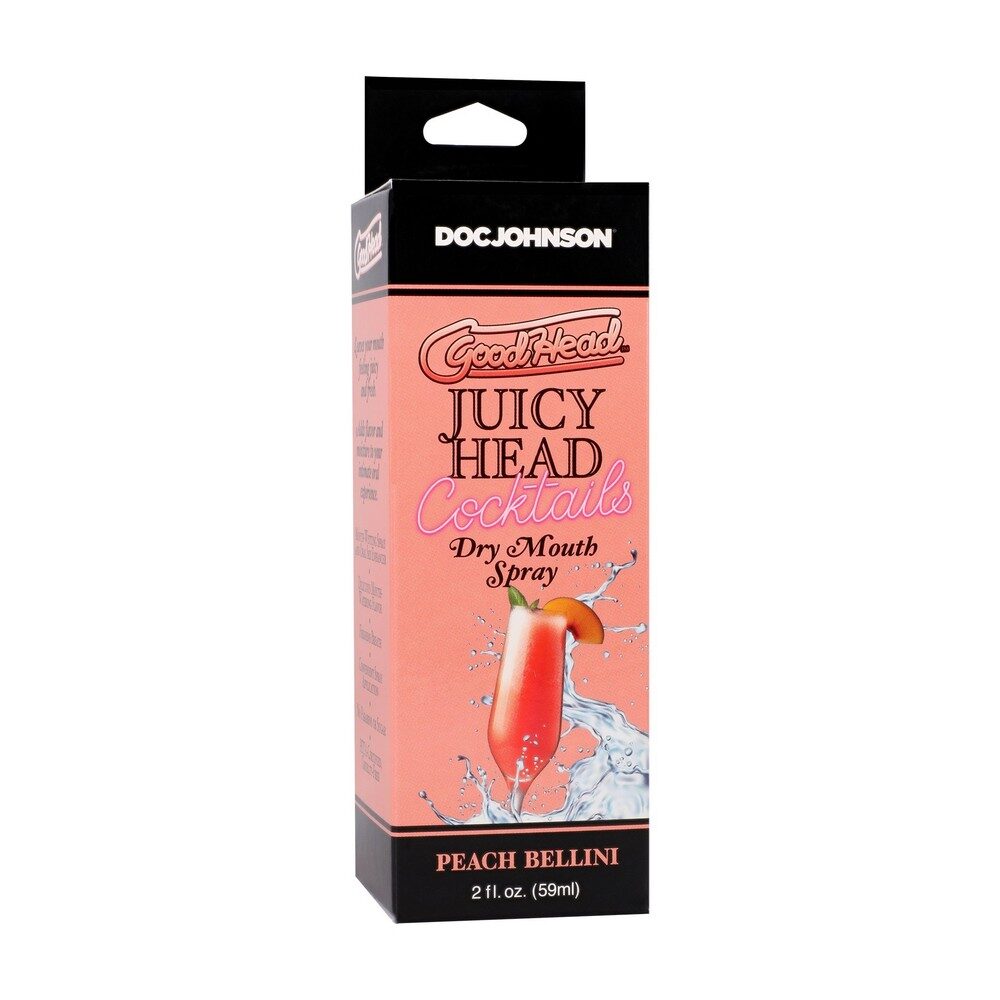 GoodHead Juicy Head Cocktails Peach Bellini