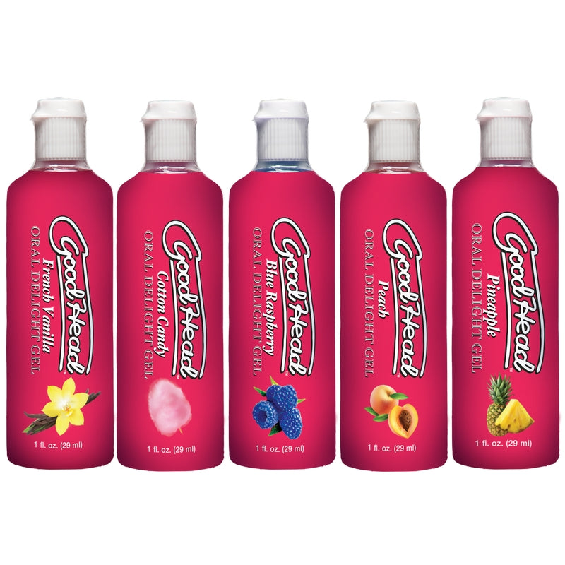 GoodHead Oral Delight Gel 5 Pack Sampler