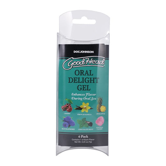 GoodHead - Oral Delight Gel - 6 Pack - 0.24 oz.