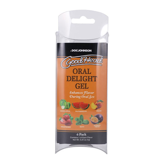 GoodHead - Oral Delight Gel - 6 Pack - 0.24 oz.