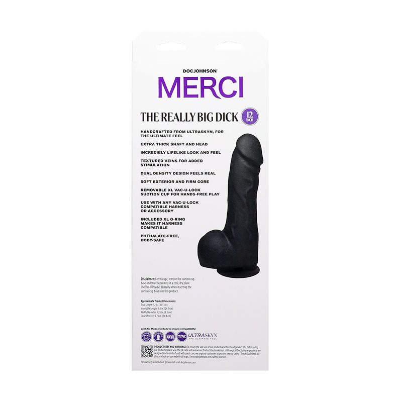 Merci The Really Big Dick Black