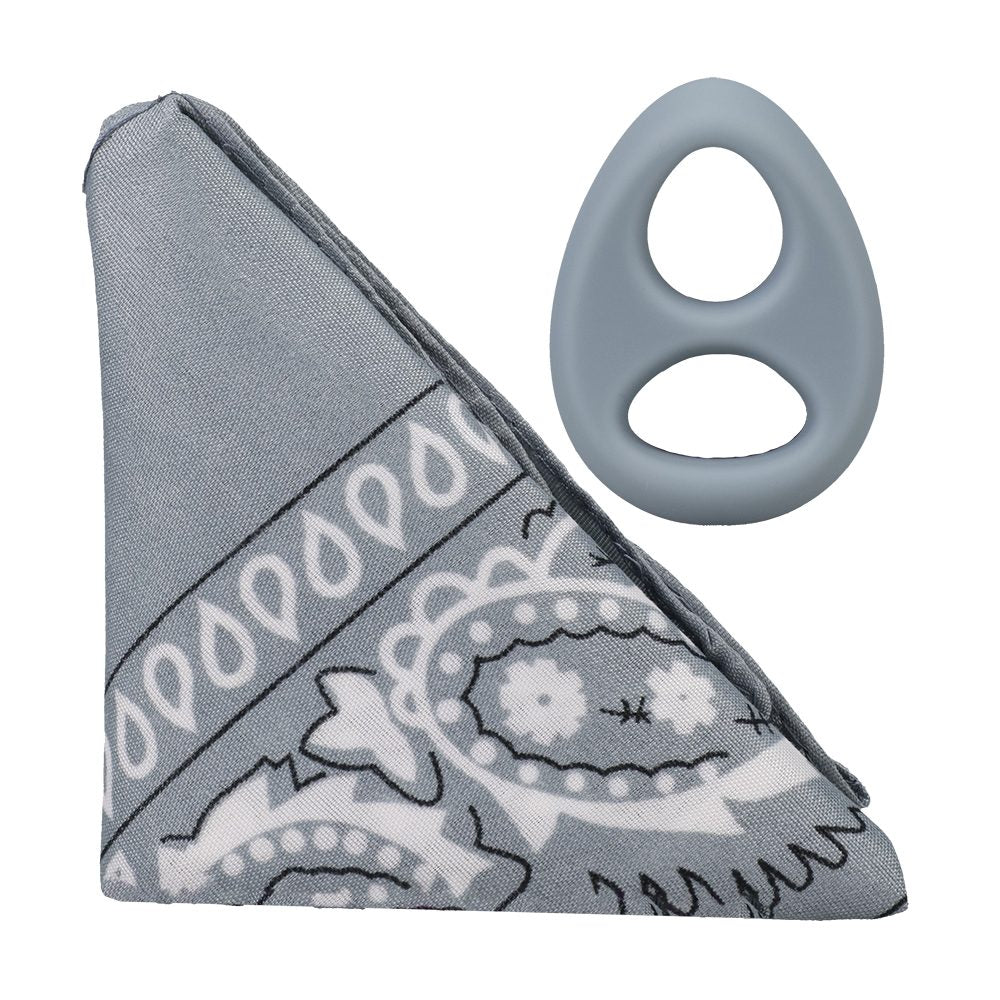 The Code Silicone C-Ring w/Bandana Gray