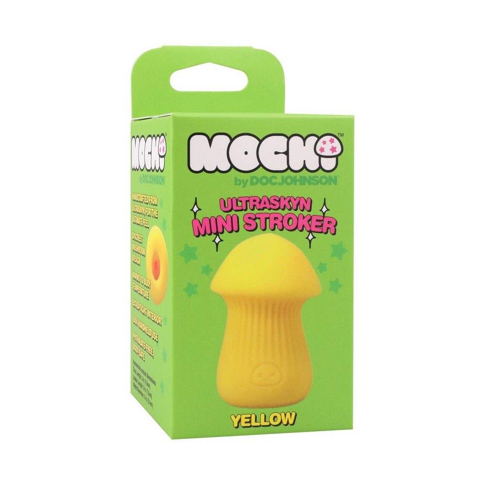Mochi Mini UltraSkyn Stroker Yellow