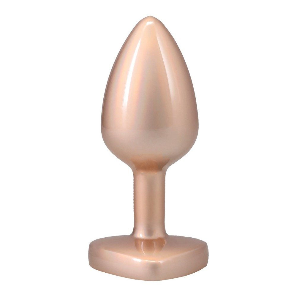 Booty Bling Heart Diamond Plug Small Gold
