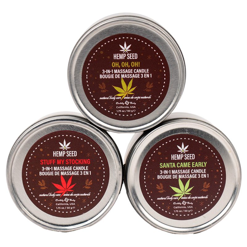 Holiday Candle Trio   (SEASONAL - LIMITED SUPPLY)