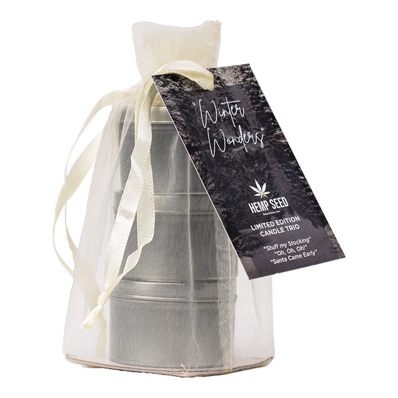 Holiday Candle Trio   (SEASONAL - LIMITED SUPPLY)