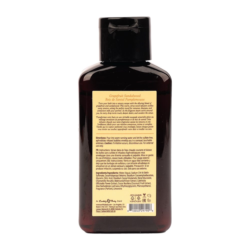 2 oz Aphrodisiac Bubble Bath Grapefruit Sandalwood
