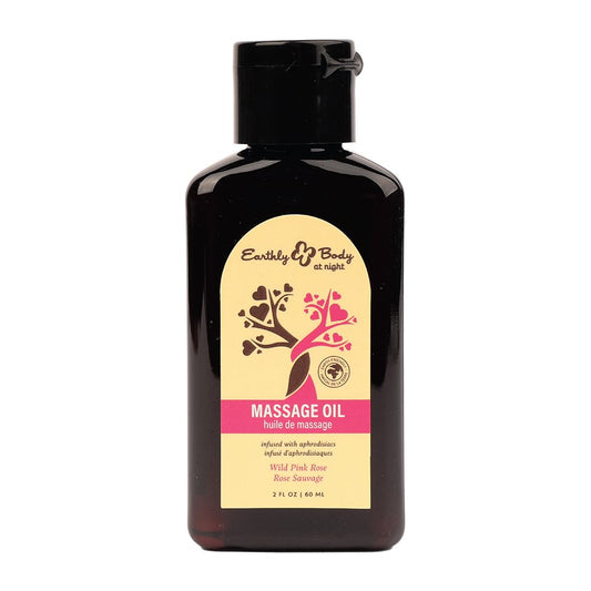 2 oz Aphrodisiac Massage Oil Wild Pink Rose