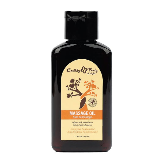 2 oz Aphrodisiac Massage Oil Grapefruit Sandalwood