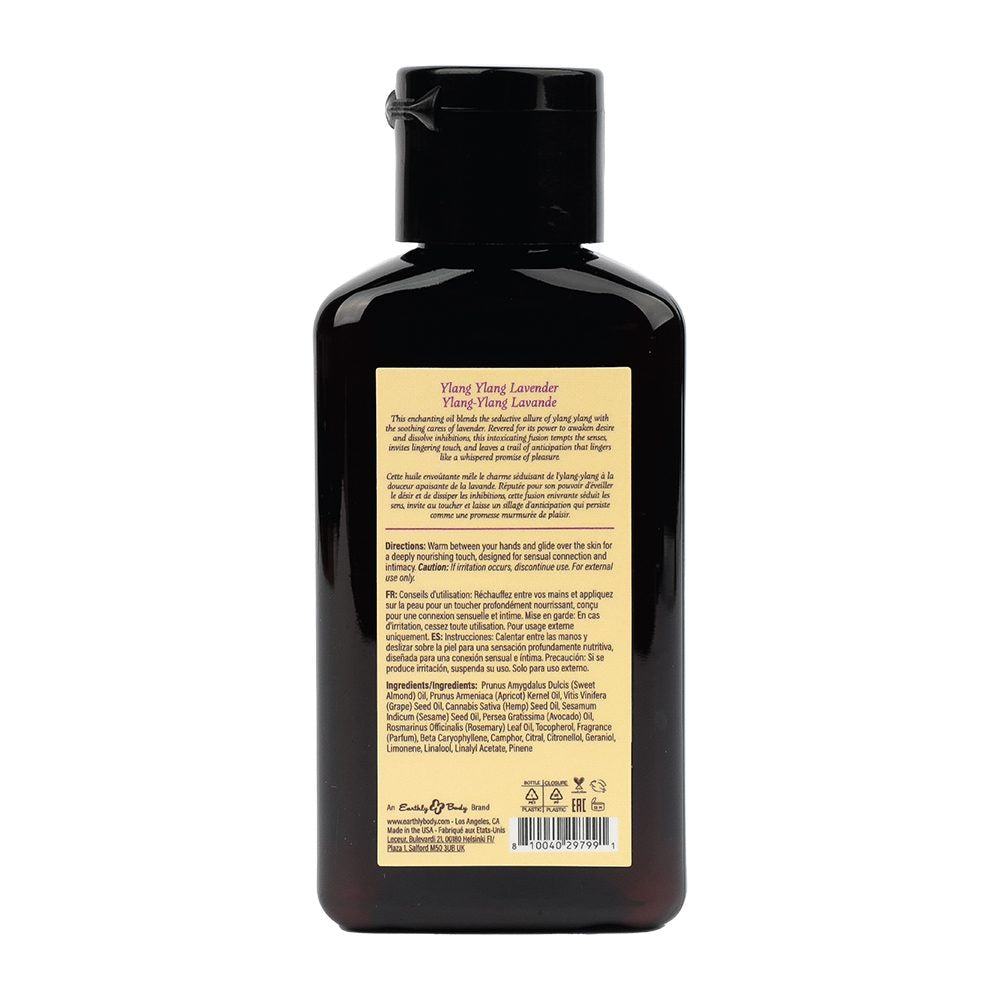 2 oz Aphrodisiac Massage Oil Ylang Ylang Lavender