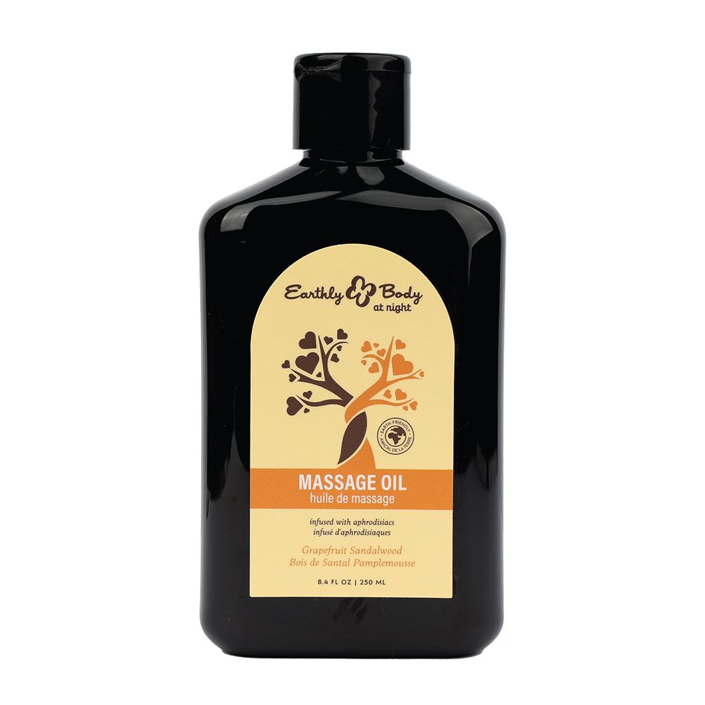 8.4 oz Aphrodisiac Massage Oil Grapefruit Sandalwood