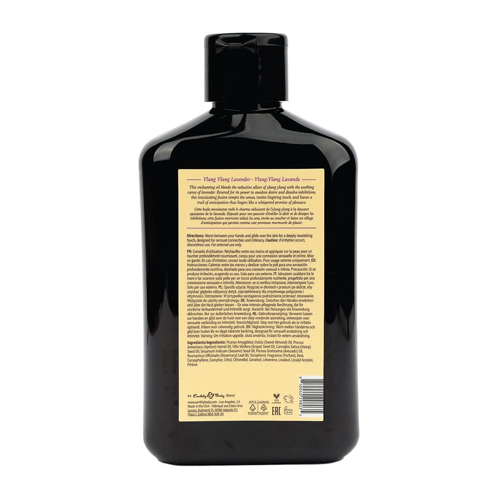 8.4 oz Aphrodisiac Massage Oil Ylang Ylang Lavender