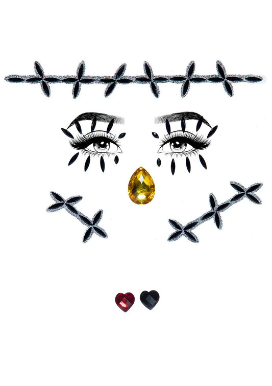 Scarecrow Rhinestone Stick-On Jewels