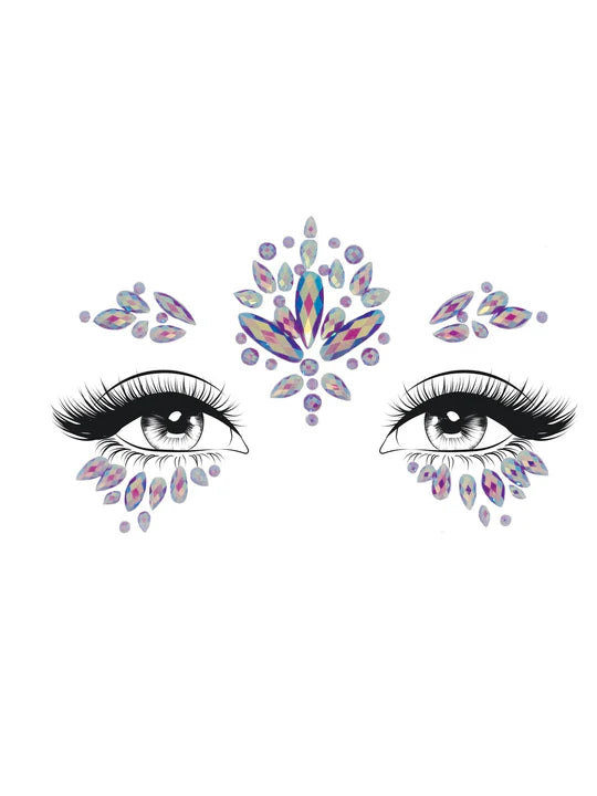 Verity Adhesive Face Jewels Sticker