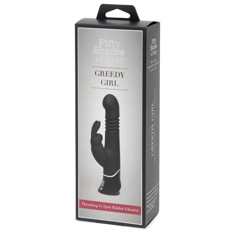 Greedy Girl Rechargeable Thrusting G-Spot Rabbit Vibrator