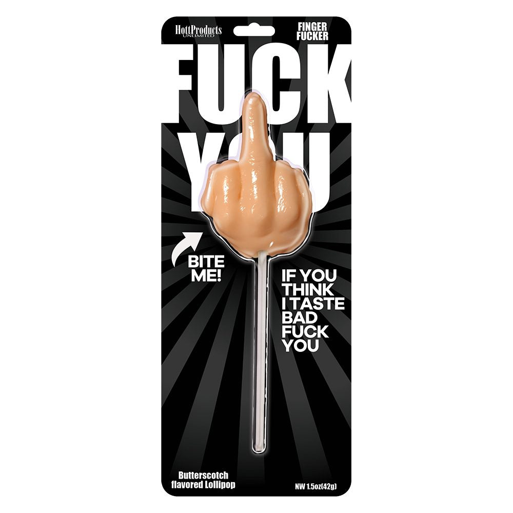 Fuck You Finger Fucker Lollipop