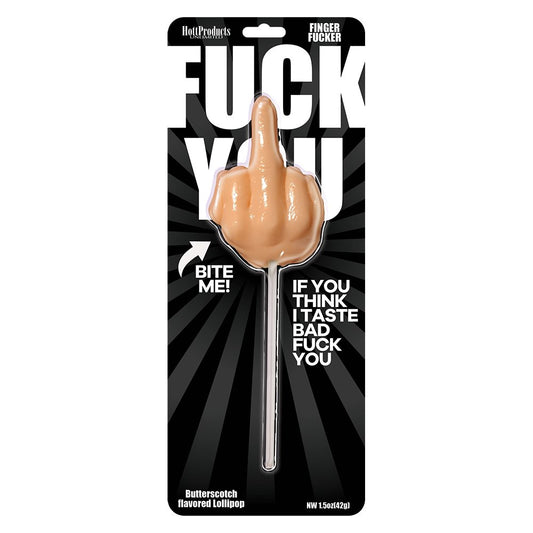 Fuck You Finger Fucker Lollipop