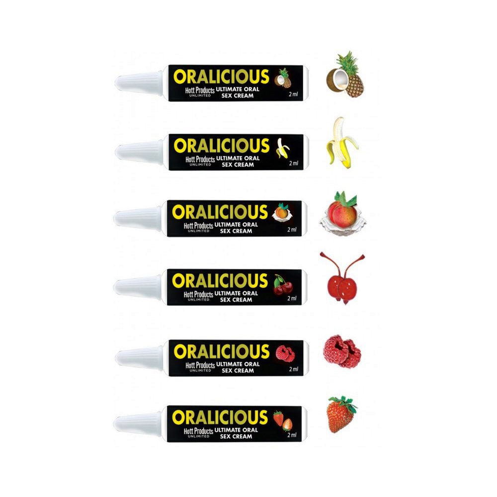 2 ml Oralicious Sex Cream Display of 144