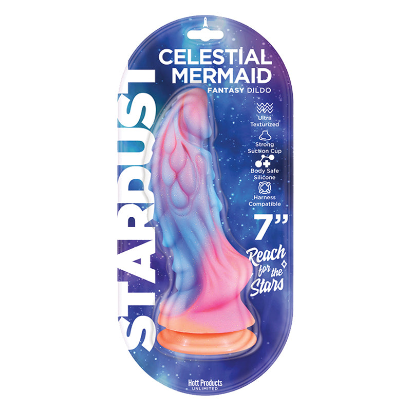 7â€ Stardust Celestial Mermaid Silicone Dildo